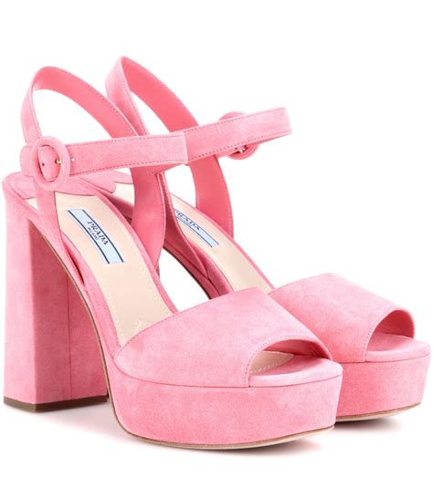 prada sandal pink blogger